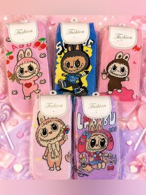 Cute Cartoon Labubu socks - Pick 1! 🤩Bundle 5 for $20!